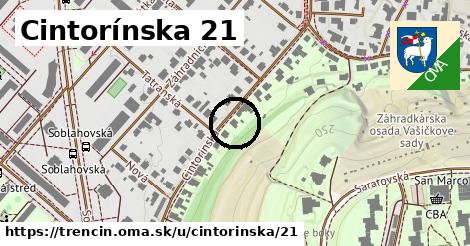 Cintorínska 21, Trenčín