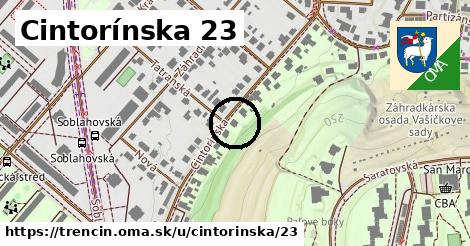 Cintorínska 23, Trenčín