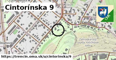 Cintorínska 9, Trenčín