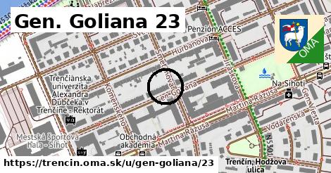 Gen. Goliana 23, Trenčín