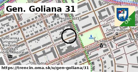 Gen. Goliana 31, Trenčín