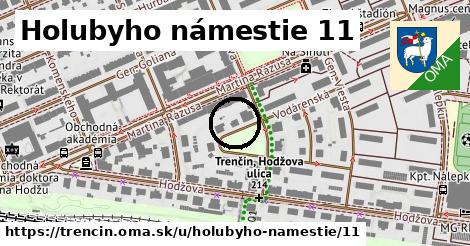 Holubyho námestie 11, Trenčín