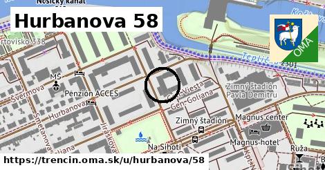 Hurbanova 58, Trenčín