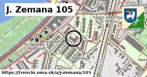 J. Zemana 105, Trenčín