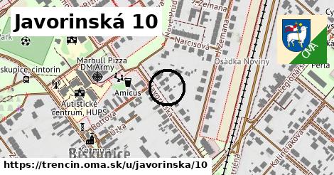 Javorinská 10, Trenčín