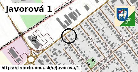 Javorová 1, Trenčín