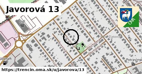 Javorová 13, Trenčín