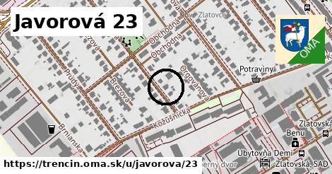Javorová 23, Trenčín