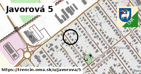 Javorová 5, Trenčín