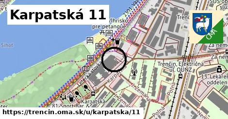 Karpatská 11, Trenčín