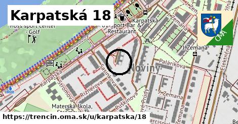 Karpatská 18, Trenčín