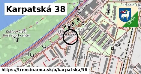 Karpatská 38, Trenčín