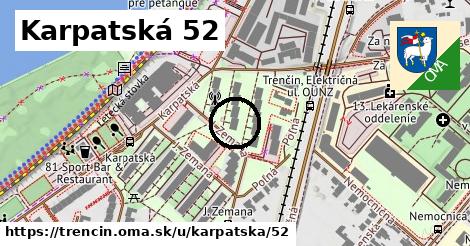 Karpatská 52, Trenčín