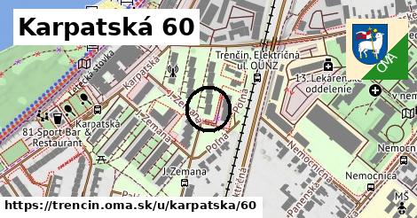 Karpatská 60, Trenčín