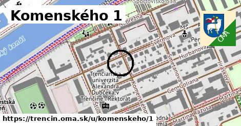 Komenského 1, Trenčín