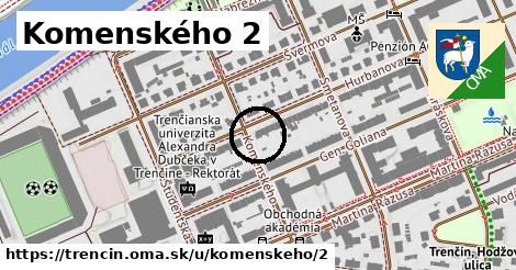 Komenského 2, Trenčín