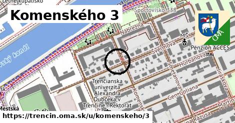 Komenského 3, Trenčín