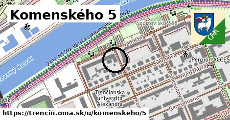 Komenského 5, Trenčín