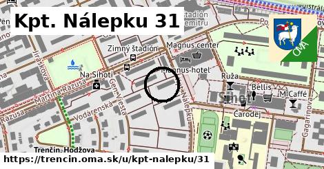 Kpt. Nálepku 31, Trenčín