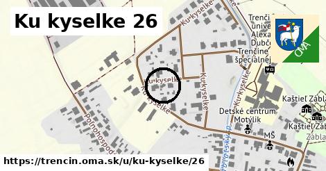 Ku kyselke 26, Trenčín