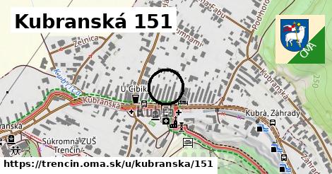 Kubranská 151, Trenčín