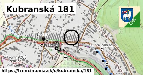 Kubranská 181, Trenčín