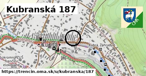 Kubranská 187, Trenčín