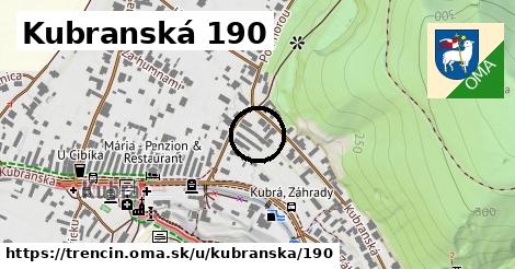 Kubranská 190, Trenčín