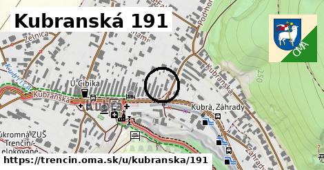 Kubranská 191, Trenčín