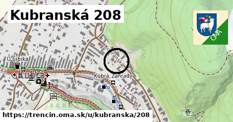 Kubranská 208, Trenčín