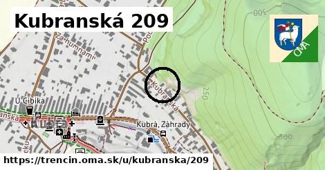 Kubranská 209, Trenčín