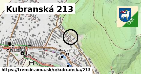 Kubranská 213, Trenčín