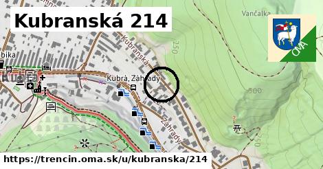 Kubranská 214, Trenčín