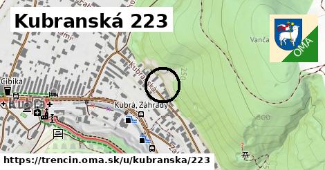 Kubranská 223, Trenčín
