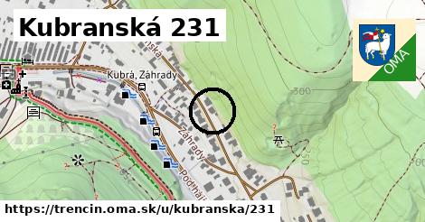 Kubranská 231, Trenčín