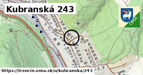 Kubranská 243, Trenčín