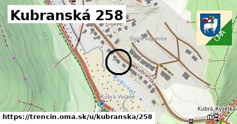 Kubranská 258, Trenčín