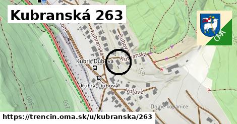 Kubranská 263, Trenčín