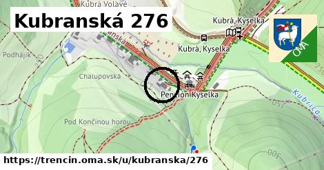 Kubranská 276, Trenčín