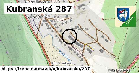 Kubranská 287, Trenčín