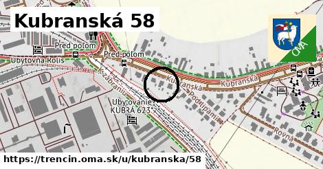 Kubranská 58, Trenčín