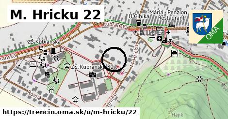 M. Hricku 22, Trenčín
