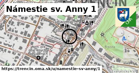 Námestie sv. Anny 1, Trenčín