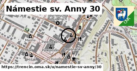 Námestie sv. Anny 30, Trenčín