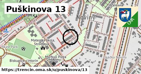 Puškinova 13, Trenčín