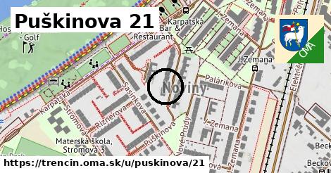 Puškinova 21, Trenčín