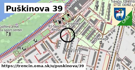 Puškinova 39, Trenčín