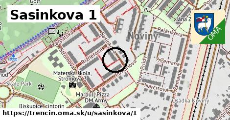 Sasinkova 1, Trenčín