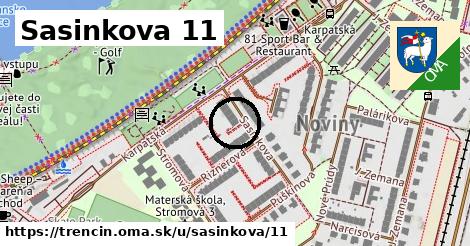 Sasinkova 11, Trenčín