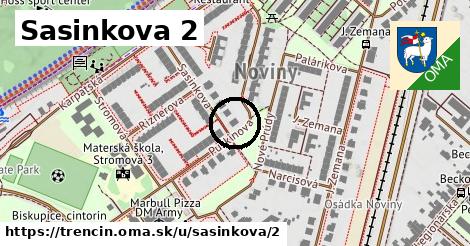 Sasinkova 2, Trenčín